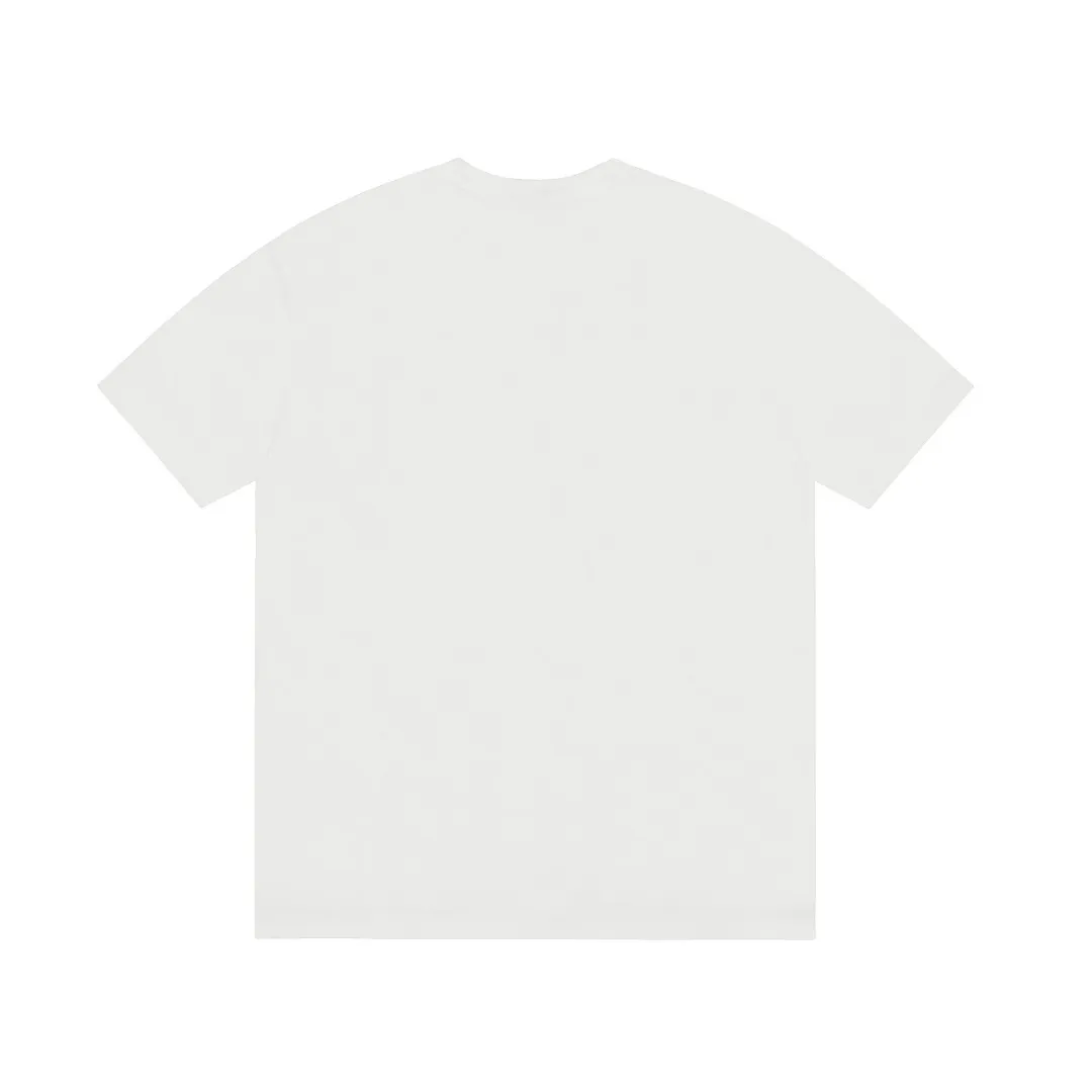 vivienne west wood Vivienne 2024 graffiti spray-painted letter full printed short sleeves 2024 top hot style No need to say more, directly open the details YB mold opening, correct seam details, full range of correct accessories, every detail is completely restored, directly filled up Color: White Size: XS-L